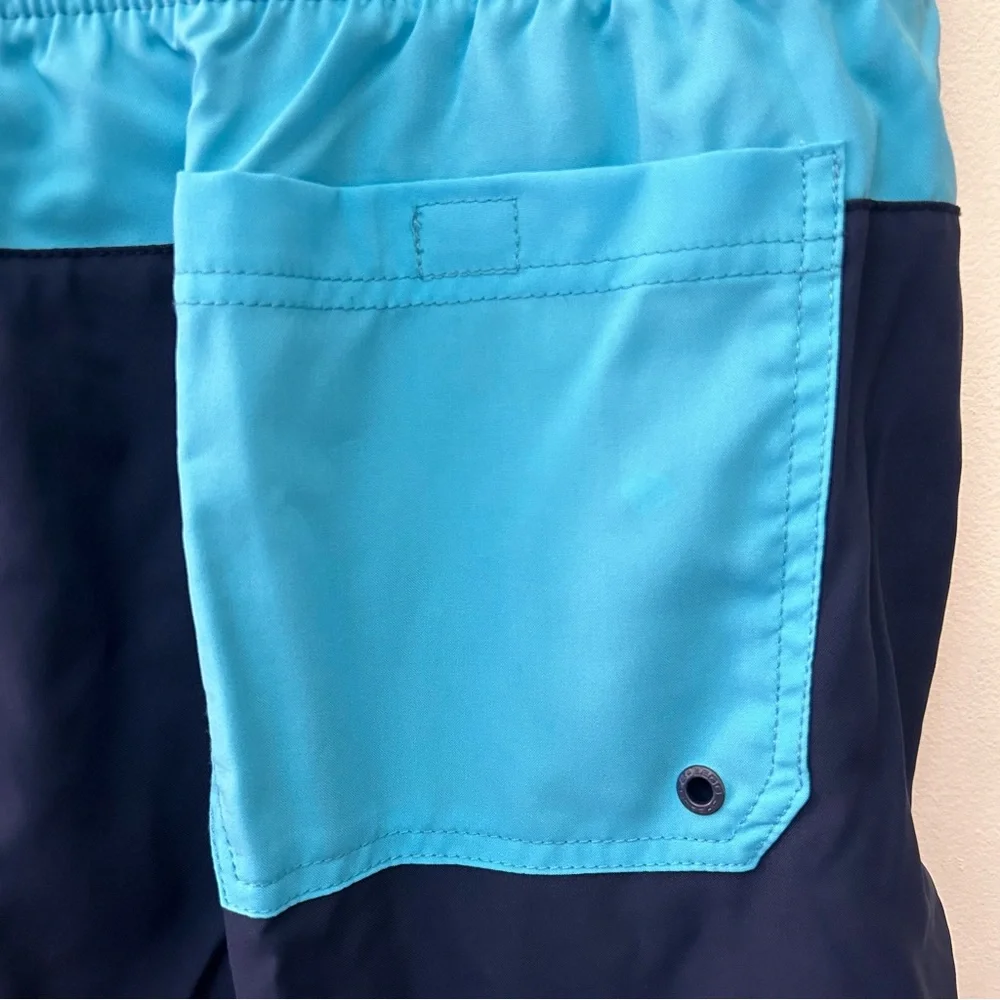 Speedo Redondo Edge 14” blue swim trunks size XXL